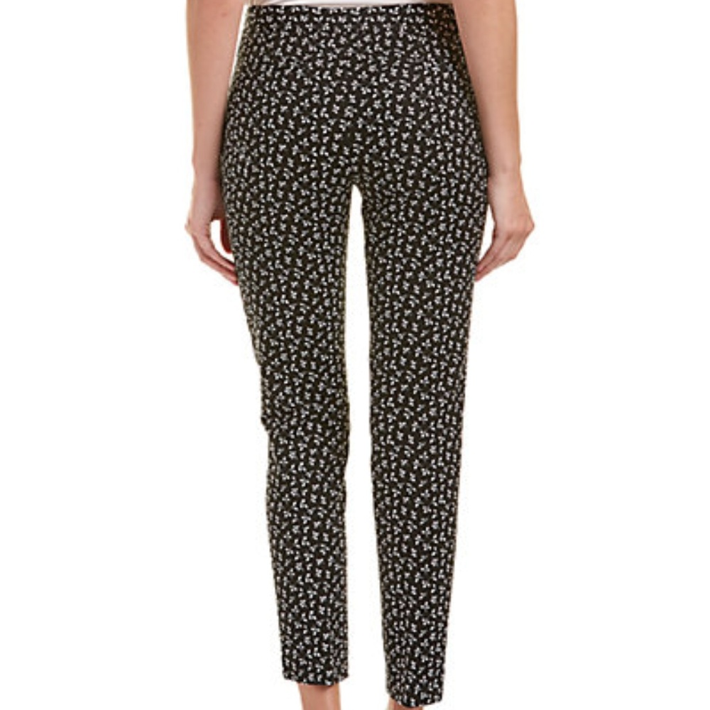 CeCe By Cynthia Steffe Rich Black Woodland Pants